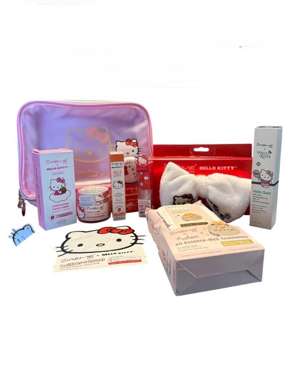 The Crème Shop NWT Hello Kitty 10-Piece Beauty Bundle 100+ Retail